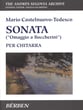 Sonata Guitar and Fretted sheet music cover